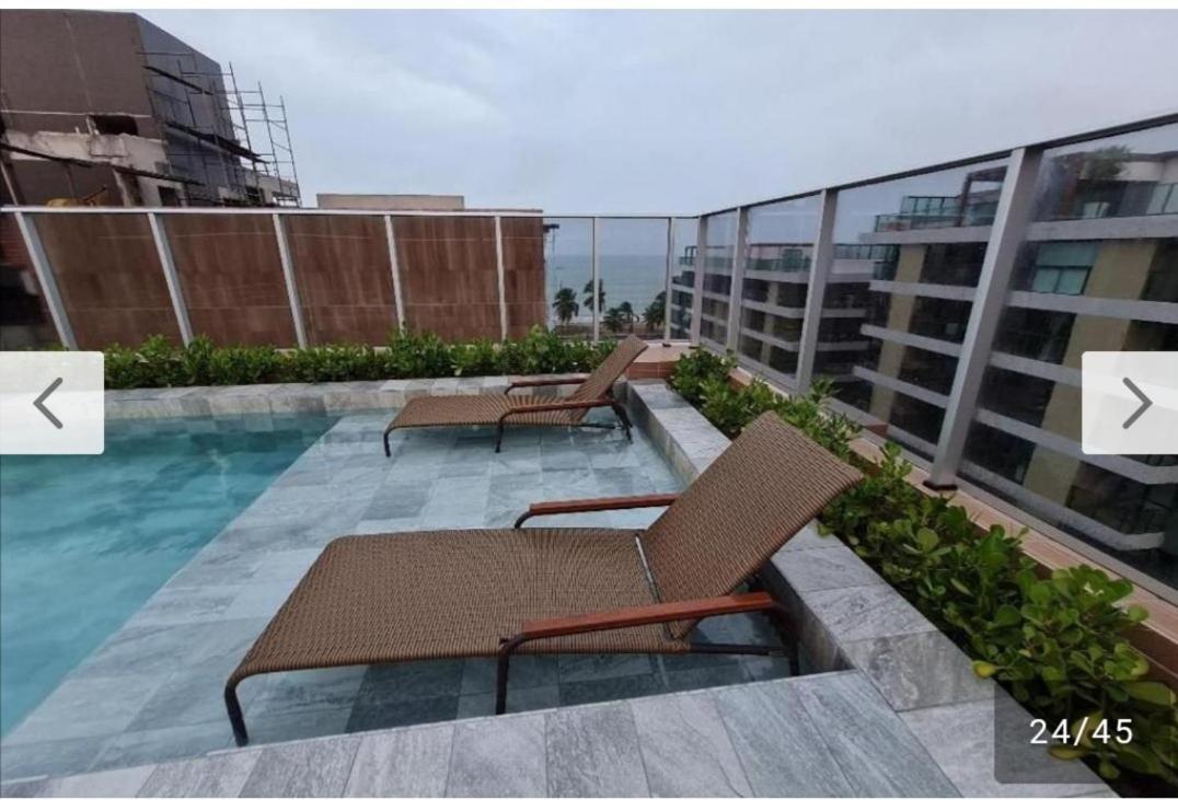 Flat Cabo Branco Mobiliado Apartment Joao Pessoa Exterior photo